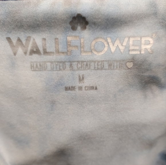 Wallflower Tie dye Women's Top Medium - Picture 5 of 5